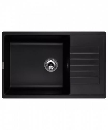 Кухонная мойка Kuppersberg ROYS 1B1D BLACK METALLIC