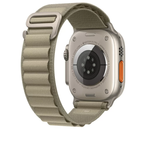 Ремешок для Apple Watch Ultra 49mm Olive Alpine Loop - Medium (Зеленый)