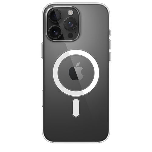 Поликарбонатовый чехол Clear Case для iPhone 16 Pro Max Magsafe Clear (Прозрачный)