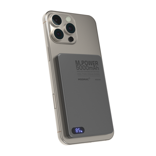 Аккумулятор внешний универсальный ModMac MagSafe 10000 mAh Q.Mag Black