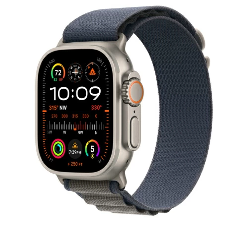Ремешок для Apple Watch Ultra 49mm Blue Alpine Loop - Small (Синий)