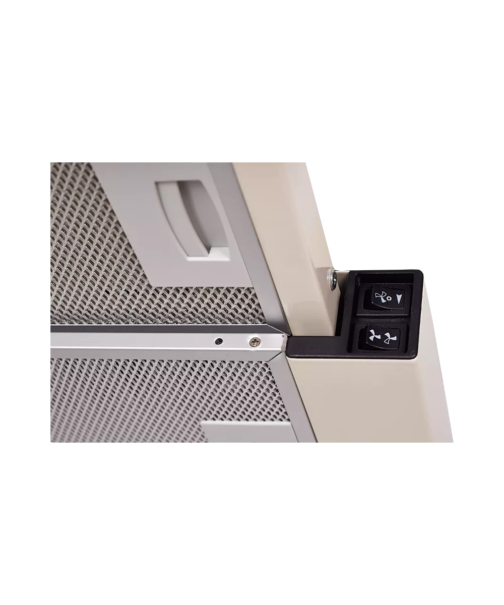 Телескопическая вытяжка встраиваемая SLIMLUX II 60 Bronze