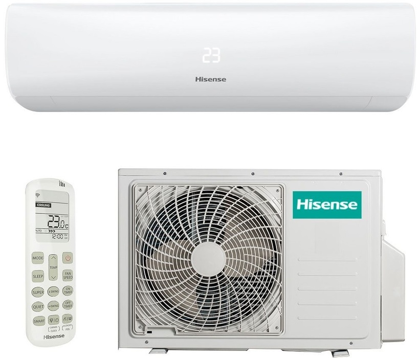 Кондиционер Hisense Zoom AS-24UW4RBTKB00 WI-FI