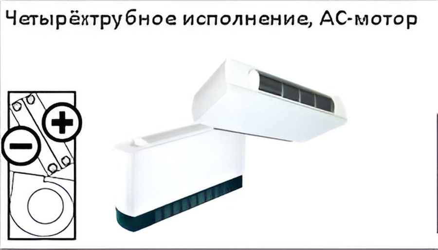 Напольно-потолочный фанкойл до 5 кВт Royal Clima MACS-I-F40P4K