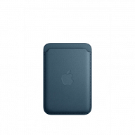 Чехол-бумажник Apple для iPhone FineWoven Wallet with MagSafe - Pacific Blue (Тихоокеанский Cиний)