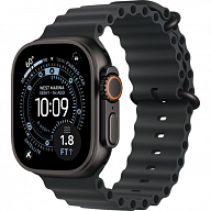 Смарт-часы Apple Watch Ultra 3 (2025) 49mm Black Titanium Case with Ocean Band Black (Черный)