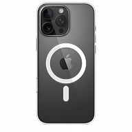 Поликарбонатовый чехол Clear Case для iPhone 16 Pro Max Magsafe Clear (Прозрачный)