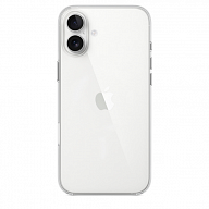 Силиконовый чехол HOCO для iPhone 16 Clear (Прозрачный)