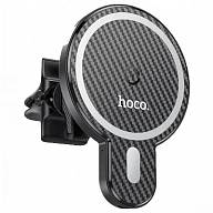 Автомобильный держатель HOCO  с беспроводной быстрой зарядкой 15W
