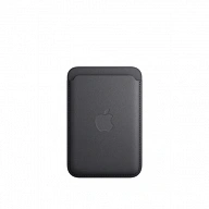 Чехол-бумажник Apple для iPhone FineWoven Wallet with MagSafe - Black (Черный)